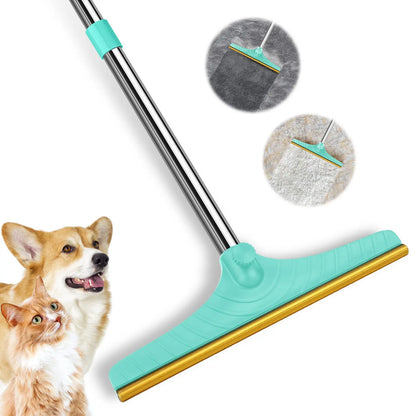 Adjustable Pet Hair Remover Brush with Hanging Ring - Effective Tool for Carpet and Floor Cleaning, Ideal Valentine's Day Gift